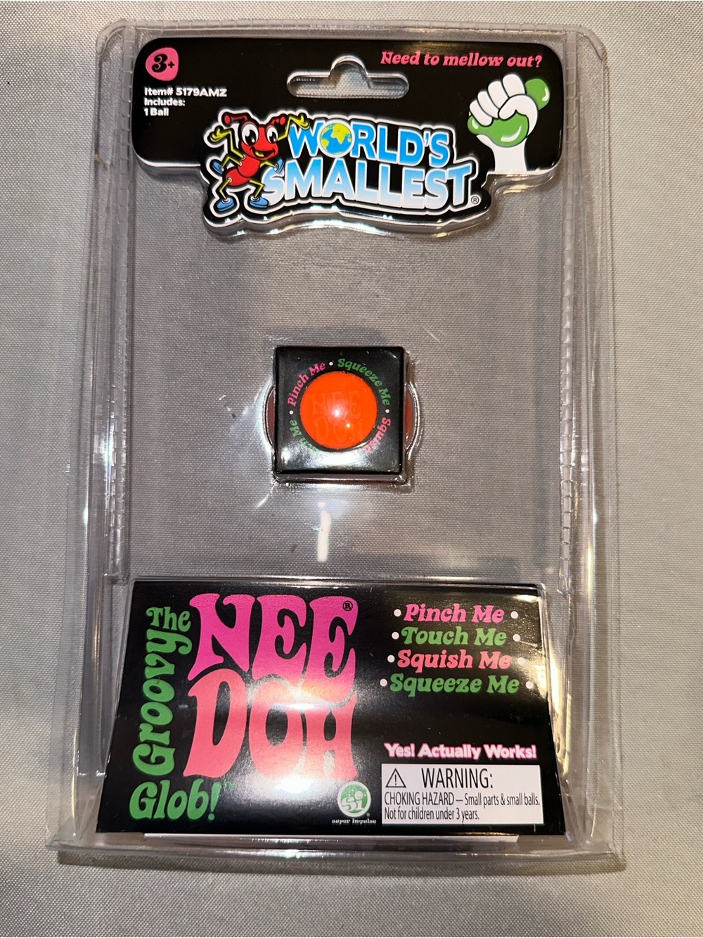 NeeDoh World’s Smallest NeeDoh Rare NIB